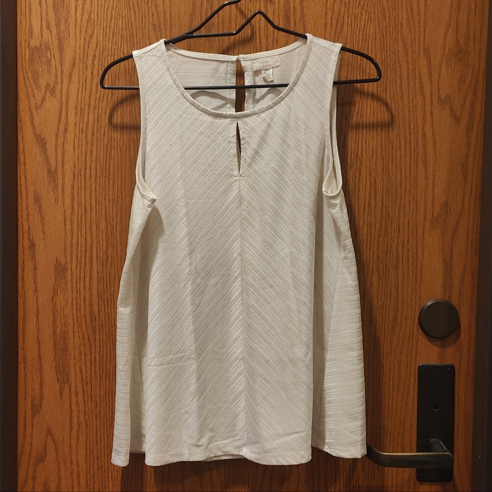 Cupio Blush Pennie Peep Hole Knit Tank